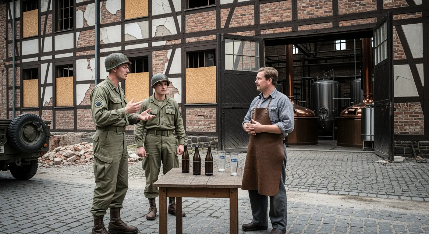 Wie beeinflussten amerikanische Soldaten die deutsche Bierproduktion nach 1945?