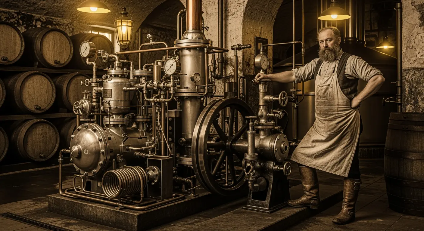 Wie veränderten Kältemaschinen die deutsche Brauindustrie für immer?